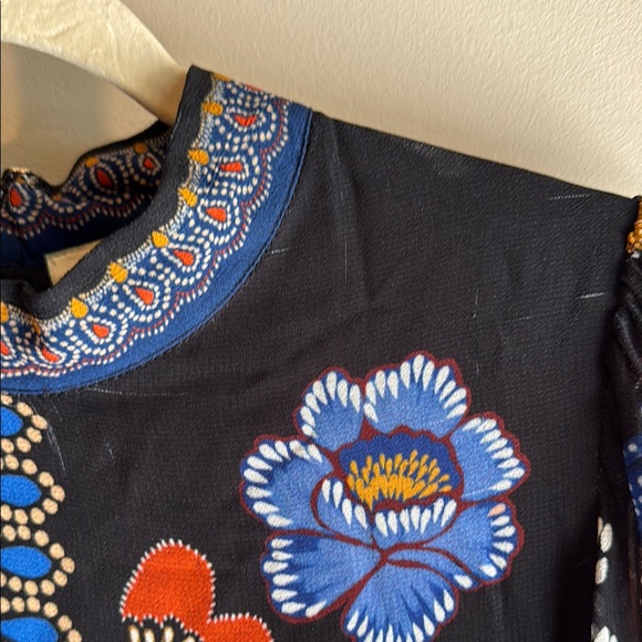 FARM Rio Maxi Dress - Multicolor blue and black M - Picture 7 of 13